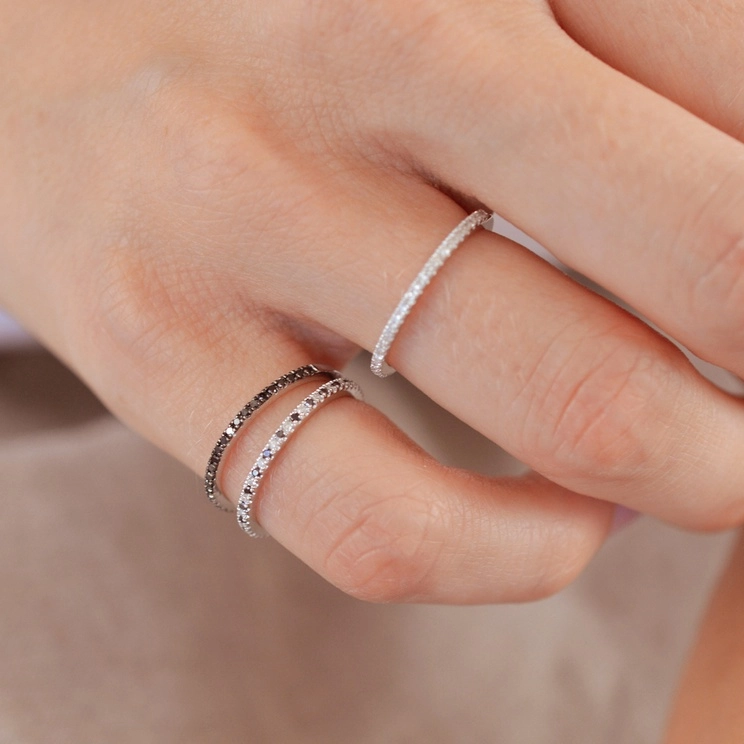 Endless Ring Black & White 