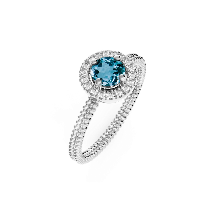 Diamond Aurora Ring